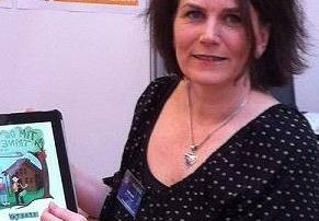 Kirsten Bach med Tim og Trine